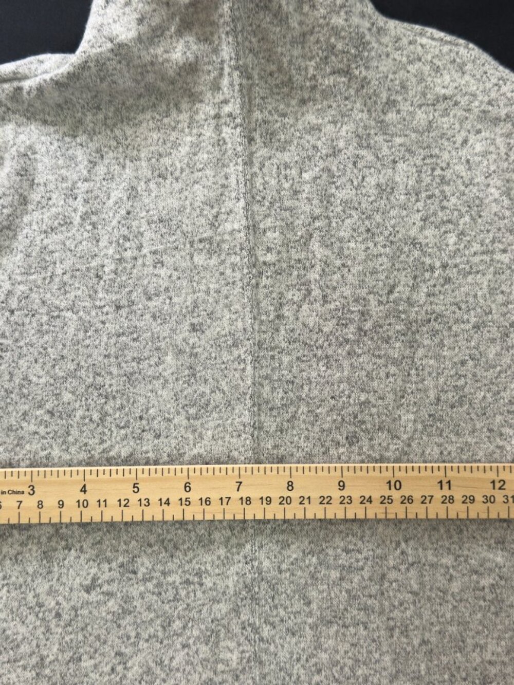 NLT Heather Gray Mock Neck Top – Small – NWOT - Picture 10 of 10